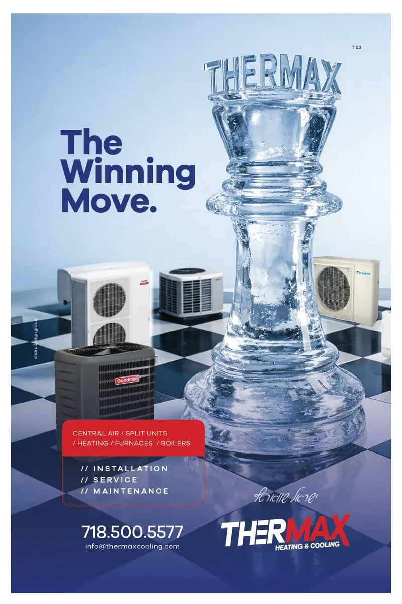 Thermax ad: The Winning Move, designed by Sharp Design